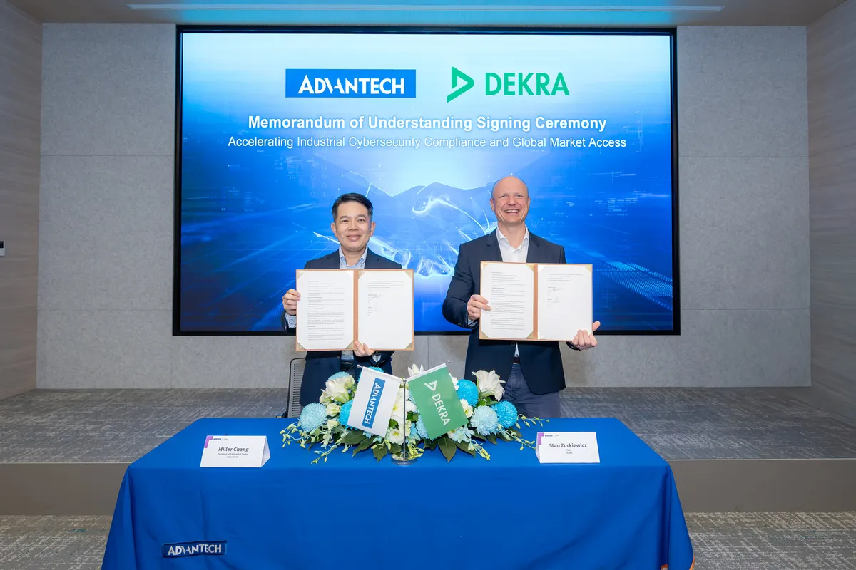 Az Advantech és a DEKRA együtt készül az EU kiberbiztonsági törvényére