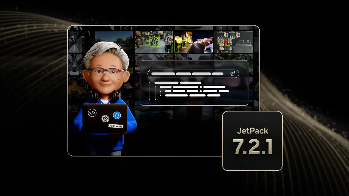 Agentikus videós képességeket kapott az NVIDIA JetPack 7.2.1