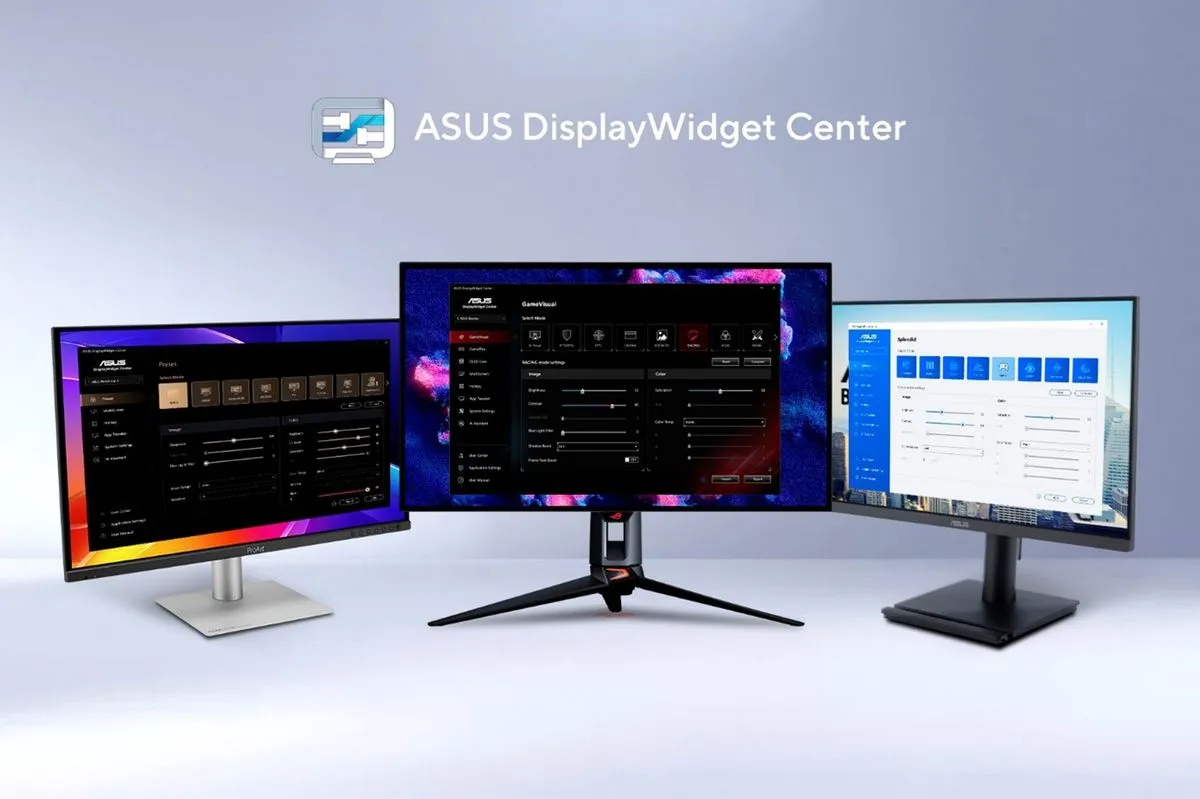 AI-ügynökökkel is vezérelhetővé váltak az ASUS monitorjai
