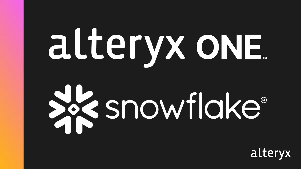 Az Alteryx One elérhetővé vált a Snowflake Marketplace-en