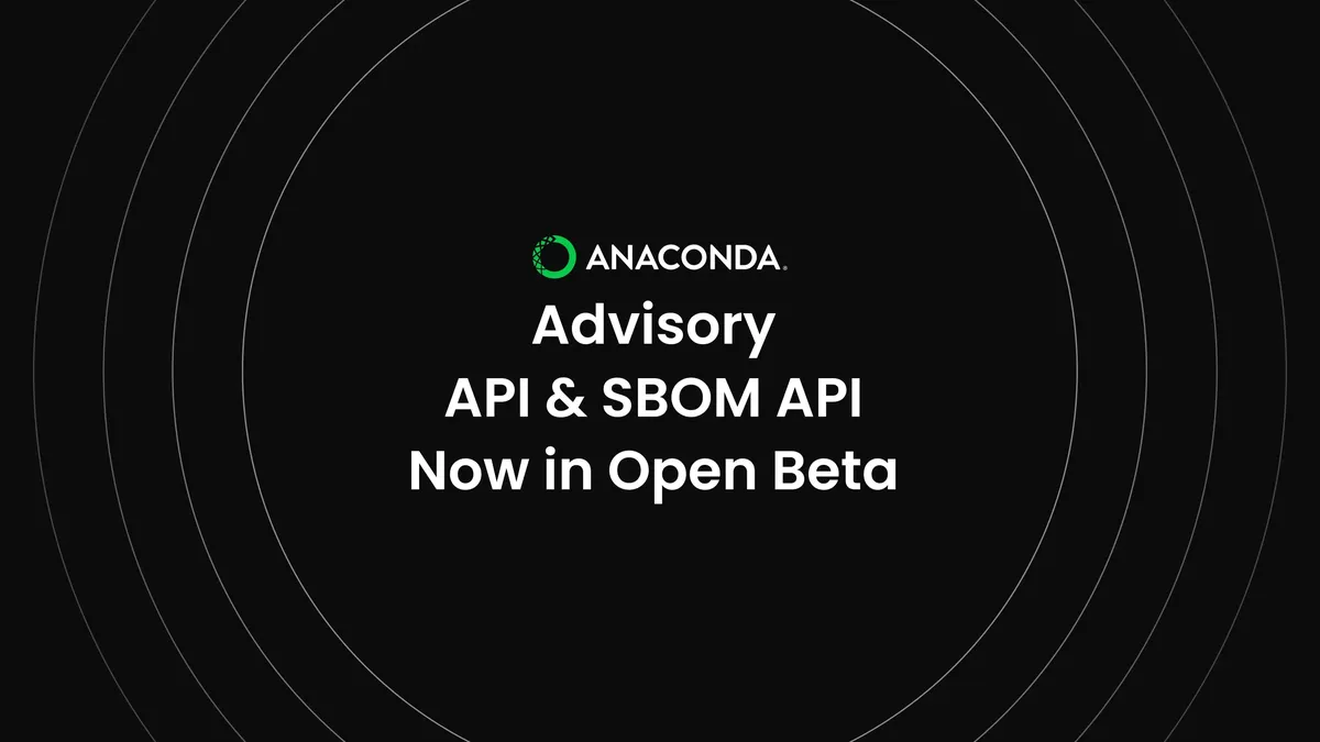 Nyílt bétába lépett az Anaconda sérülékenységi és SBOM API-ja