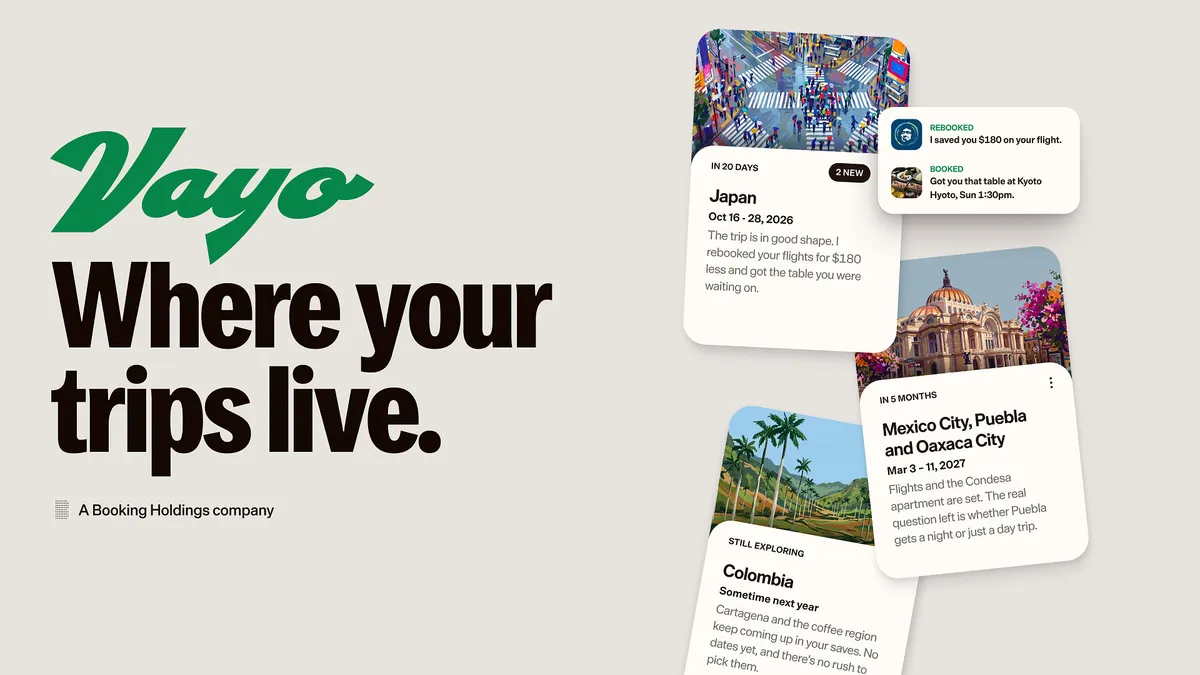 A Booking Holdings 100 millió dolláros befektetéssel indítja el a Vayót