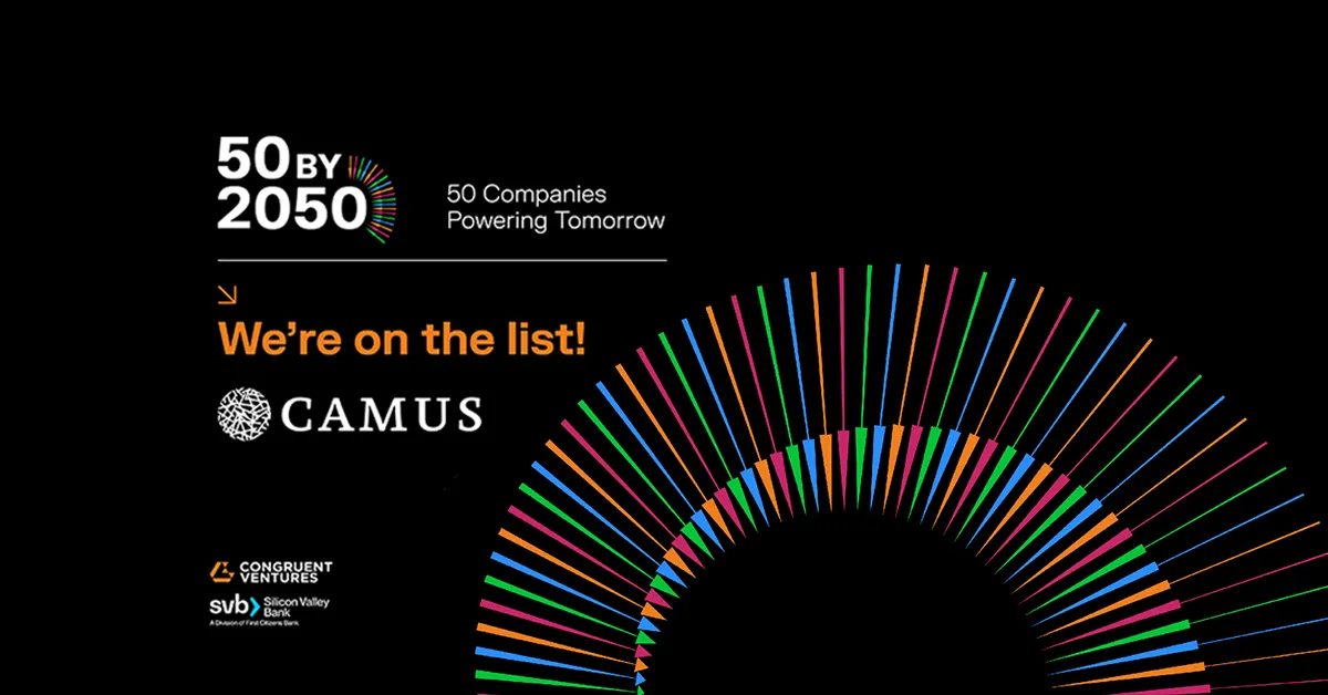 A Camus Energy bekerült a Congruent Ventures 50 by 2050 listájára