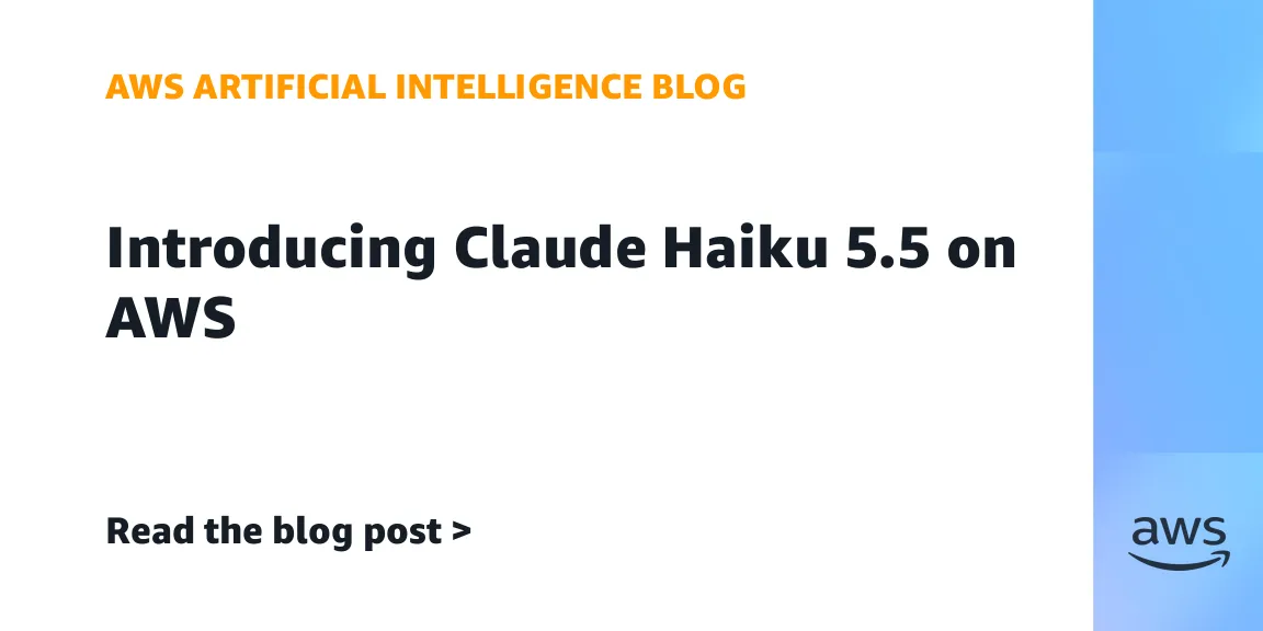 Az AWS-en is elérhető az Anthropic gyors és olcsóbb Claude Haiku 5.5