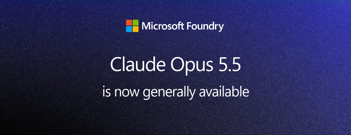 A Microsoft Foundryba érkezett a Claude Opus 5.5