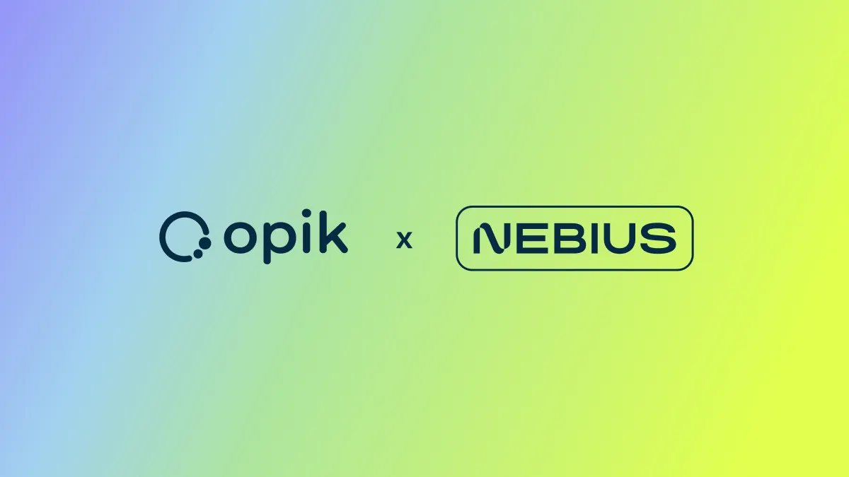 A Comet Opik megfigyelési platformja elérhető a Nebius AI Cloudban