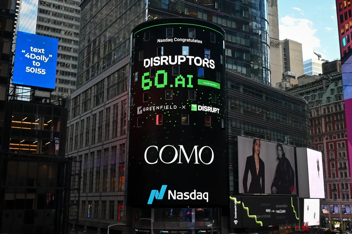 A Como bekerült a Disruptors 60 listájára még a nyilvános indulás előtt