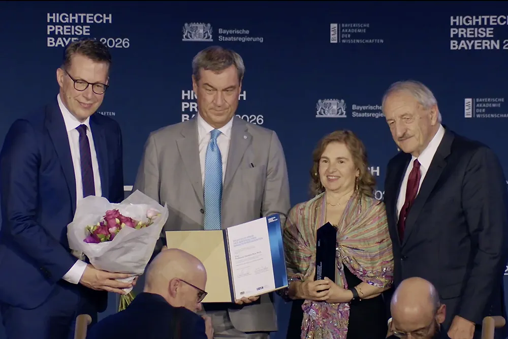 Daniela Rus kapta a bajor miniszterelnök High-Tech Díját