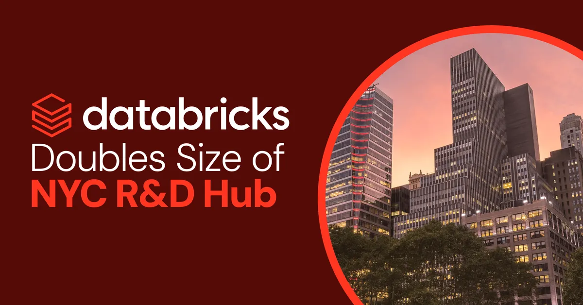 A Databricks megduplázza New York-i irodájának méretét