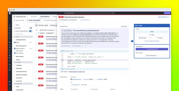 A Datadog AI-alapú SAST-eszköze az LLM-ek hibáit is keresi