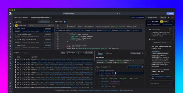 A Datadog új eszköze újratelepítés nélkül hibakeres éles kódban