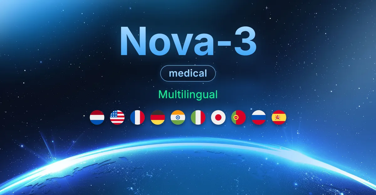 A Deepgram 10 nyelvre bővítette orvosi beszédfelismerő modelljét