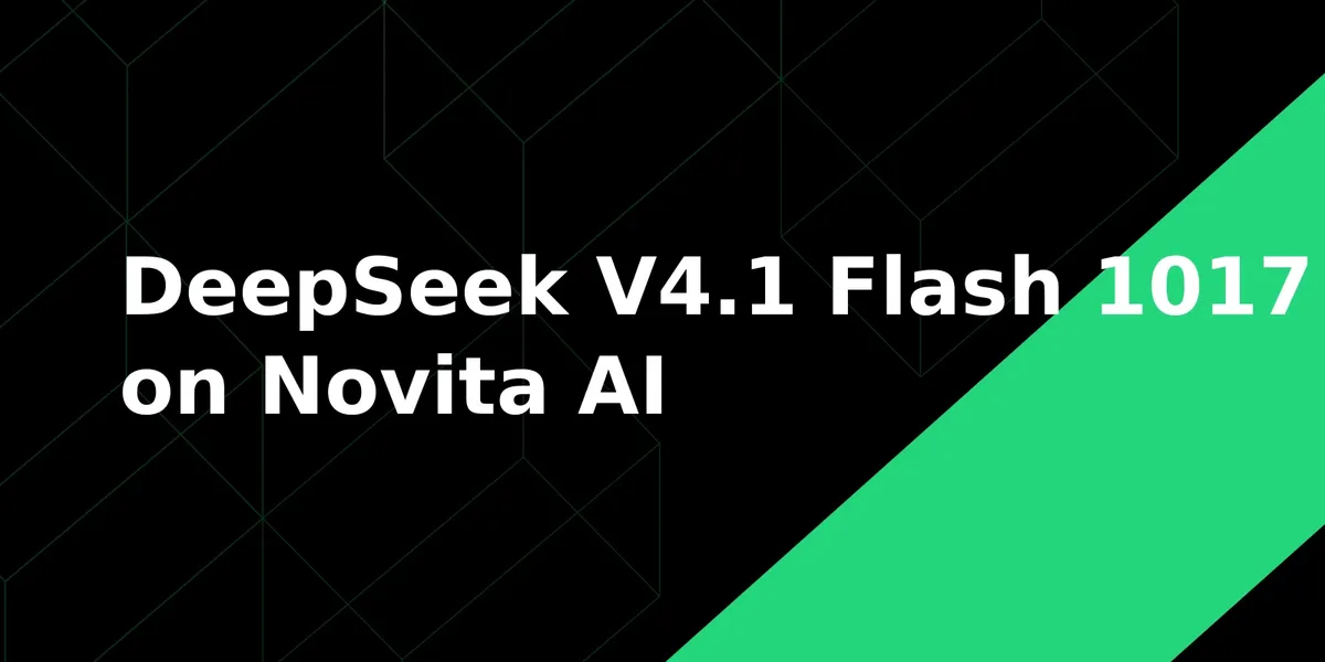 Frissült a DeepSeek V4.1 Flash, változatlan áron érhető el a Novitán