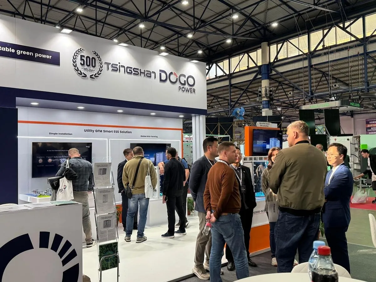 DoGo Power intelligens energiatárolót mutatott be Ukrajnában