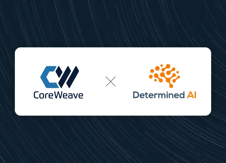Egy kattintással indítható nagy léptékű AI-tanítás a CoreWeave-en