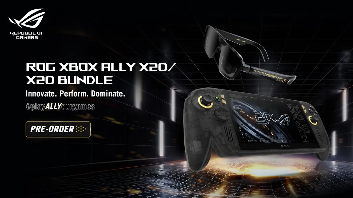 Előrendelhető az ASUS jubileumi ROG XBOX Ally X20 kézikonzolja