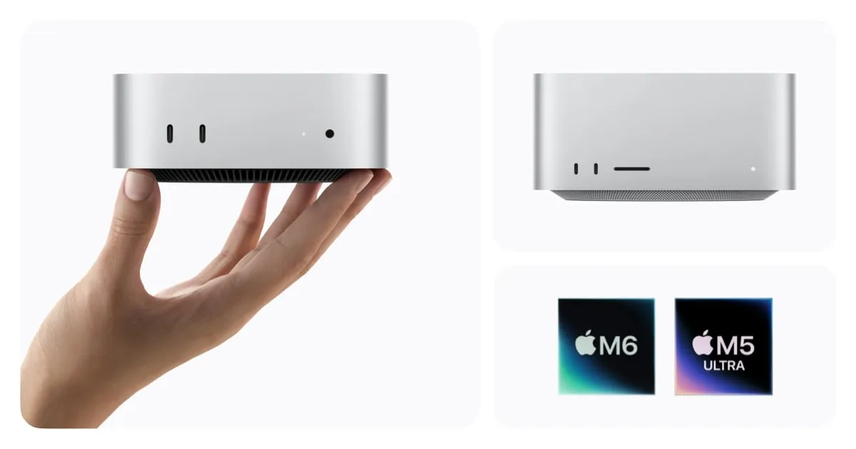 Elérhető az új Mac mini és Mac Studio az M6 és M5 chipekkel