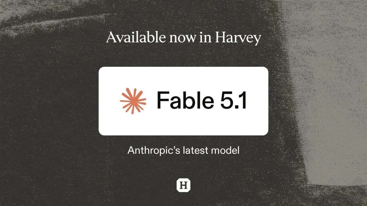 Elérhető a Harvey ügyfeleinek az Anthropic Fable 5.1 modellje