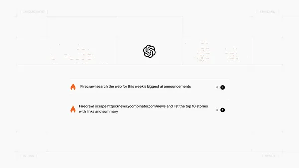 A Firecrawl hivatalos ChatGPT-bővítménnyel hozza be az élő webes adatokat