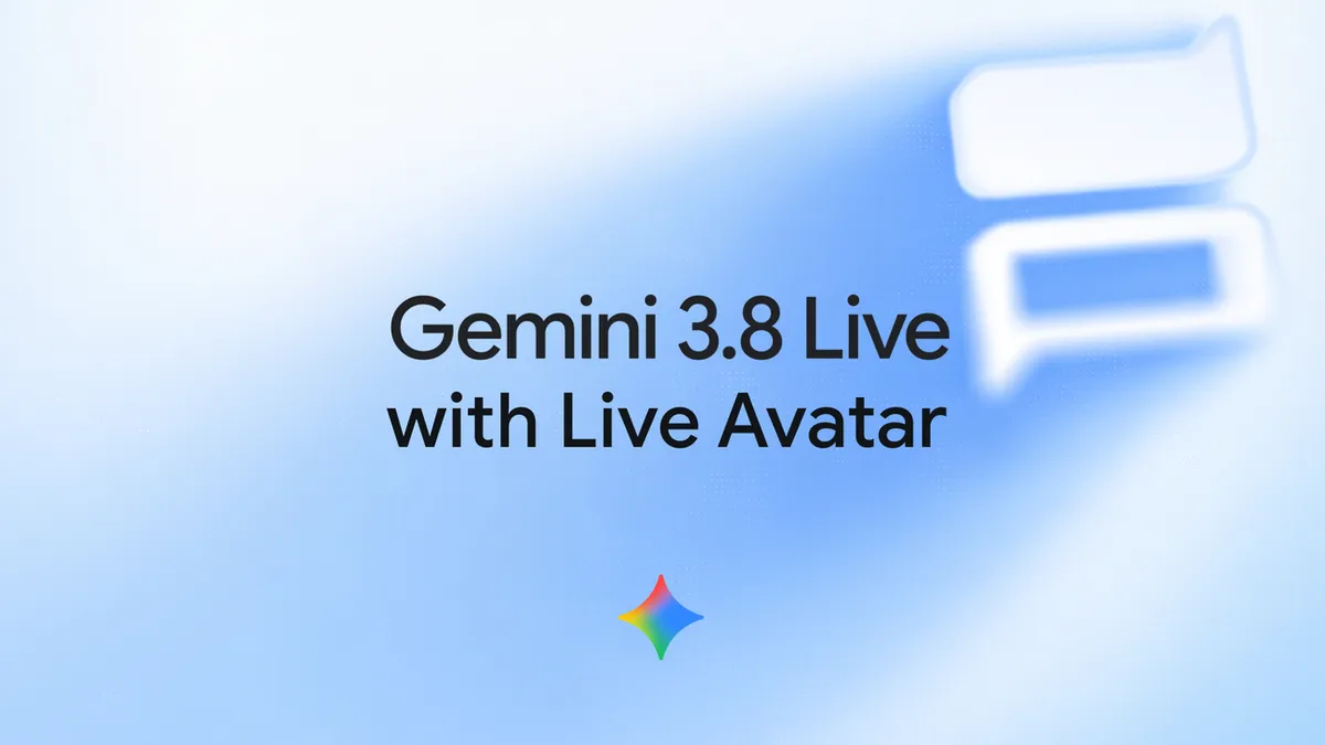 Élő avatárt kapott a Gemini 3.8 Live