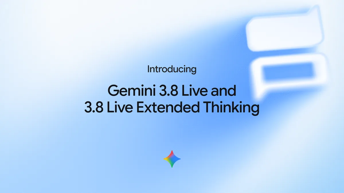 A Google bemutatta a Gemini 3.8 Live hangalapú AI-modelleket