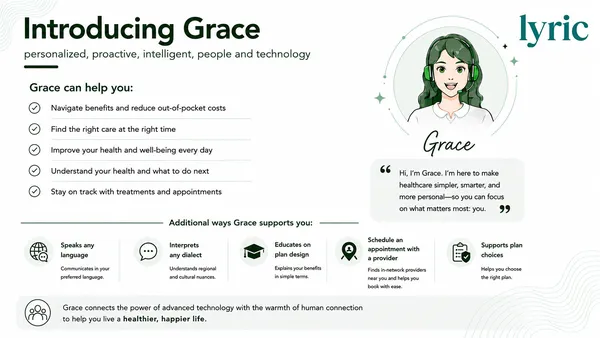 Grace néven AI-alapú egészségügyi rendszert indított a Lyric Health