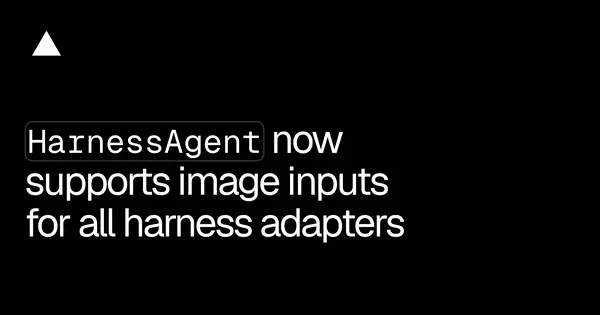 A HarnessAgent minden adapterben támogatja a képbemeneteket