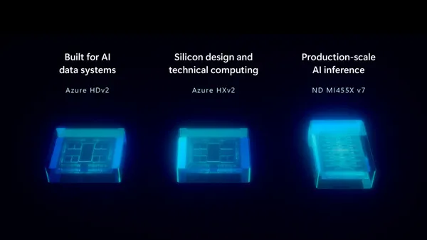 Három új AMD-alapú Azure-gépet jelentett be a Microsoft