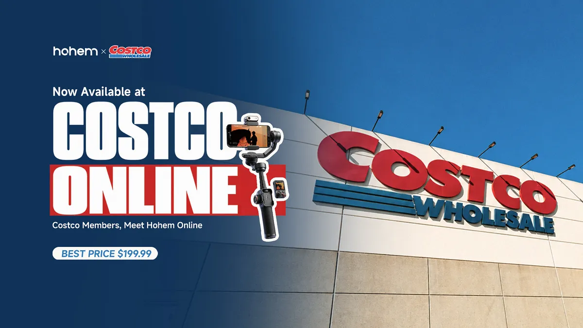 A Hohem iSteady M7 AI-gimbalja a Costco amerikai oldalára érkezett