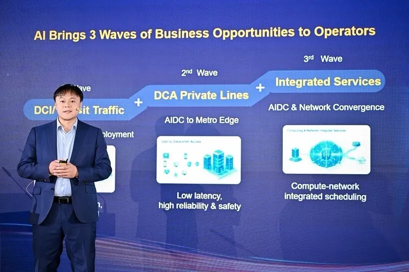 A Huawei új optikai hálózati megoldást javasol az AI-adatközpontokhoz