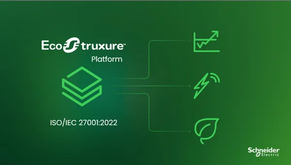 ISO/IEC 27001:2022 tanúsítást kapott a Schneider Electric platformja