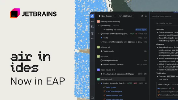 Megnyílt a JetBrains Air korai hozzáférése a fejlesztői IDE-kben