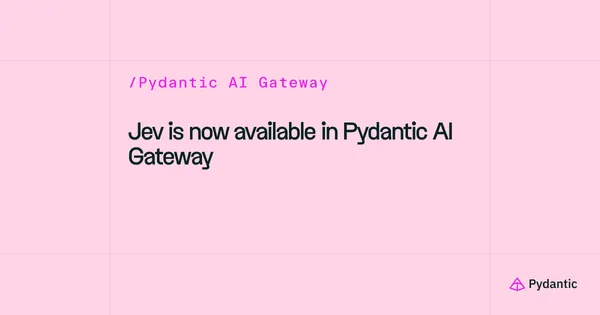 A Pydantic AI Gatewayen is elérhető a TypeSafe Jev modellje