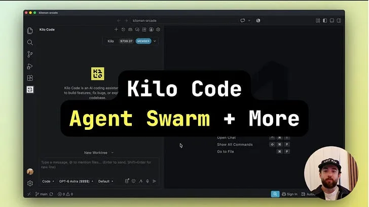 Új funkciókkal bővült a Kilo VS Code-bővítménye