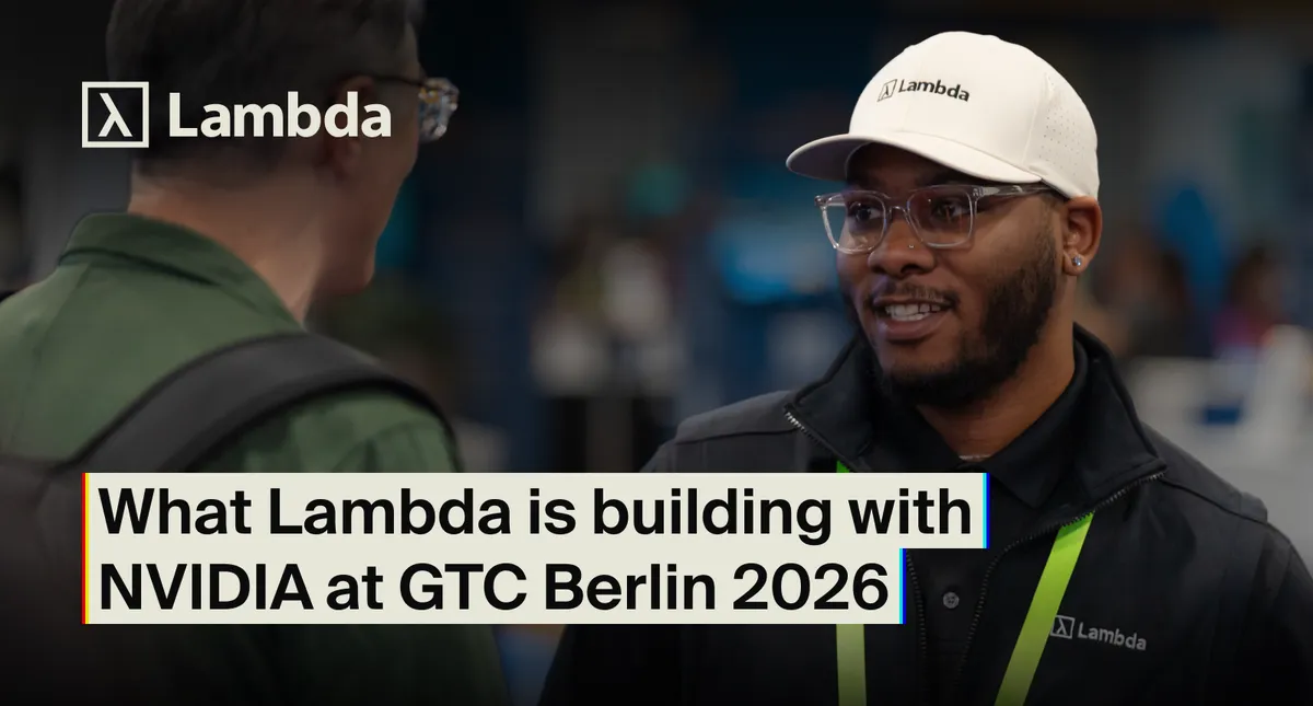 A Lambda négy fronton fejleszt az NVIDIA-val az AI-infrastruktúráért