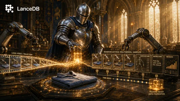 A LanceDB új adatkezelési modellt mutatott be a robotok tanításához