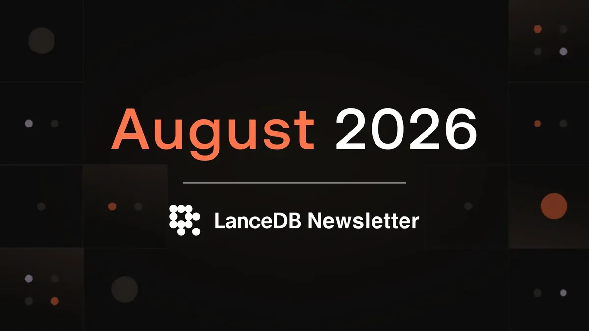 LanceDB: új AI-adatkezelési útmutató és fejlesztések érkeztek