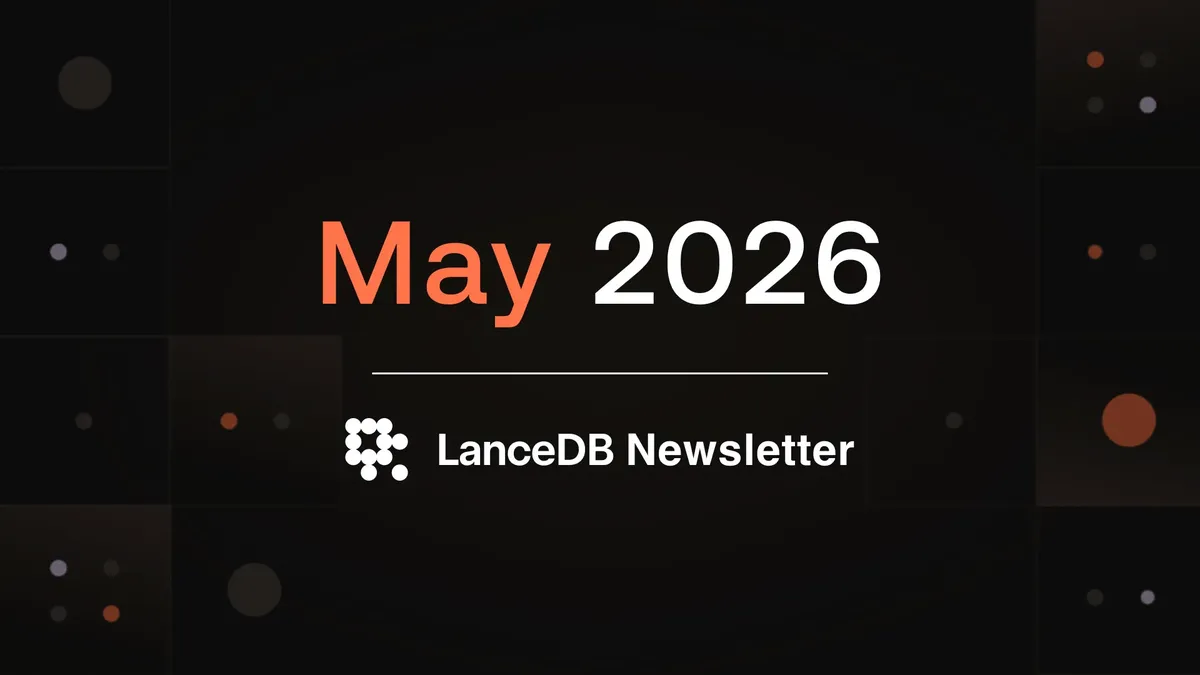 LanceDB új világmodell-platformot és multimodális SQL-eszközt mutatott be