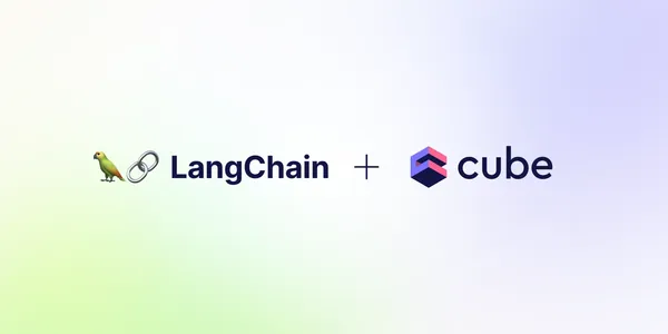 A LangChain és a Cube természetes nyelvű adatelemzést épít