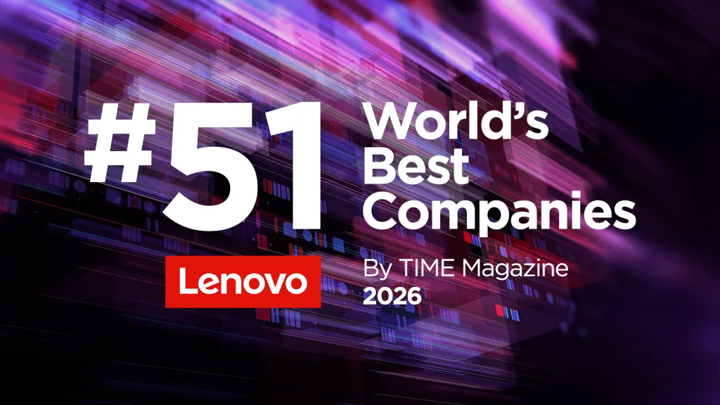 A Lenovo a világ 51. legjobb vállalata lett a TIME rangsorában
