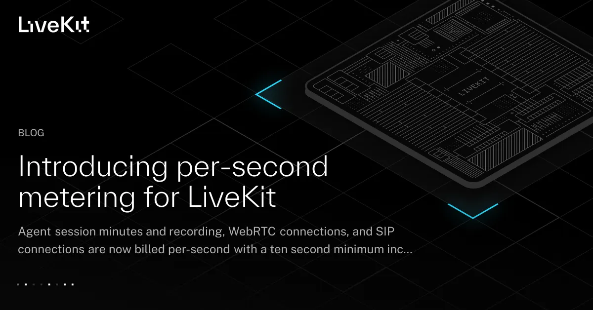 Másodperc alapú számlázásra vált a LiveKit több szolgáltatása