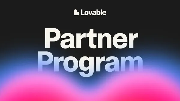 Elindította partnerprogramját a Lovable, cégek is szakértőket kereshetnek