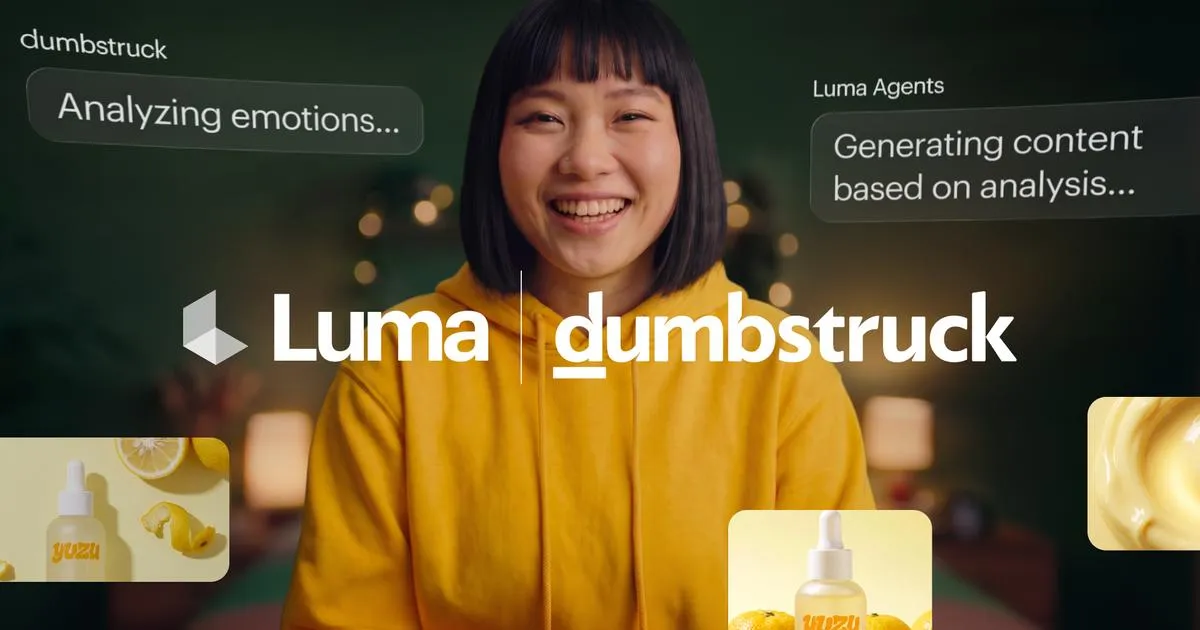 A Luma és a Dumbstruck AI-val tesztelné és finomítaná a reklámokat