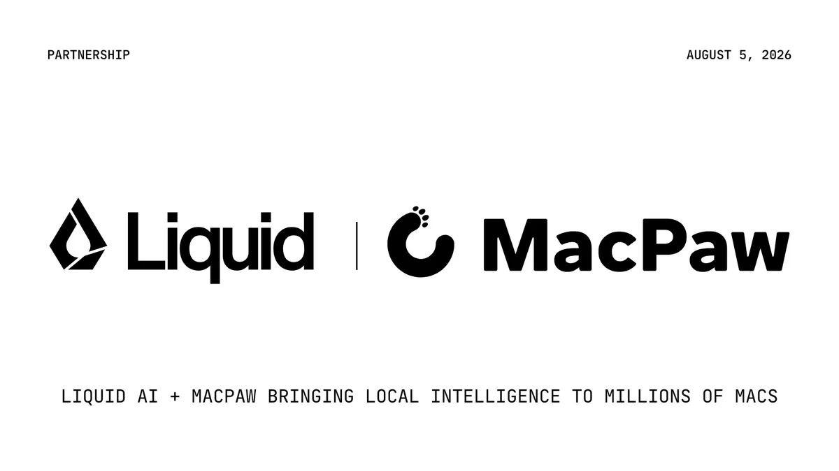 A MacPaw és a Liquid AI helyi mesterséges intelligenciát épít Macre