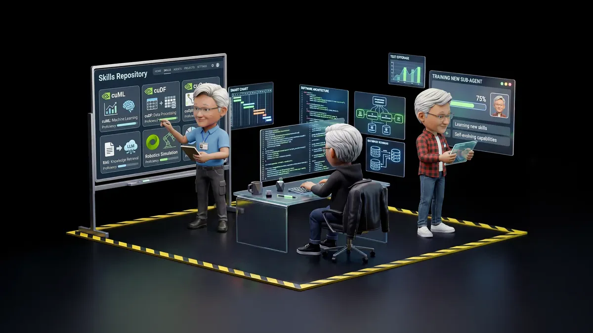 Memóriaalapú vállalati AI-ügynököt mutatott be az NVIDIA NemoClaw-val