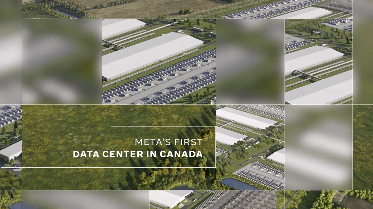 A Meta megkezdte első kanadai adatközpontjának építését