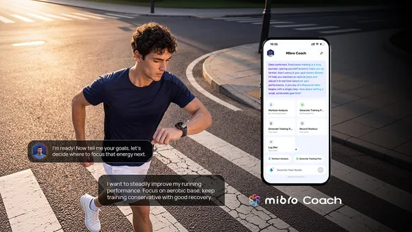 A Mibro kezdő futóknak szánt AI-edzőt és okosórát mutatott be