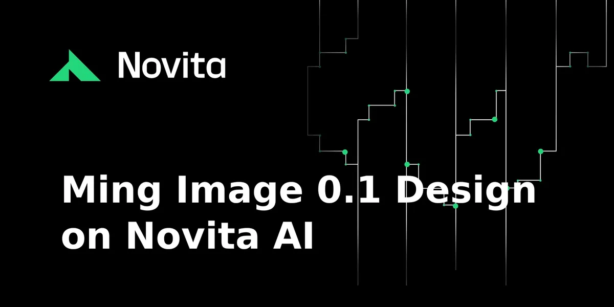 Ming Image 0.1 Design modell jelent meg a Novita AI API-ján