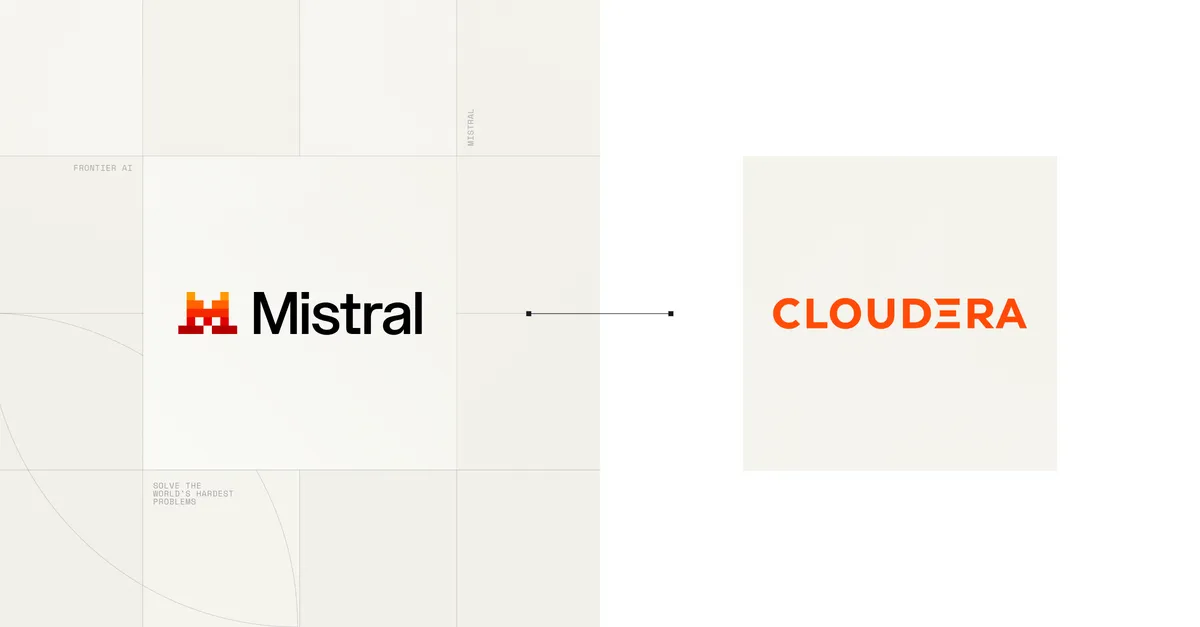 Mistral és Cloudera partnerség indul vállalati, szuverén AI-hoz