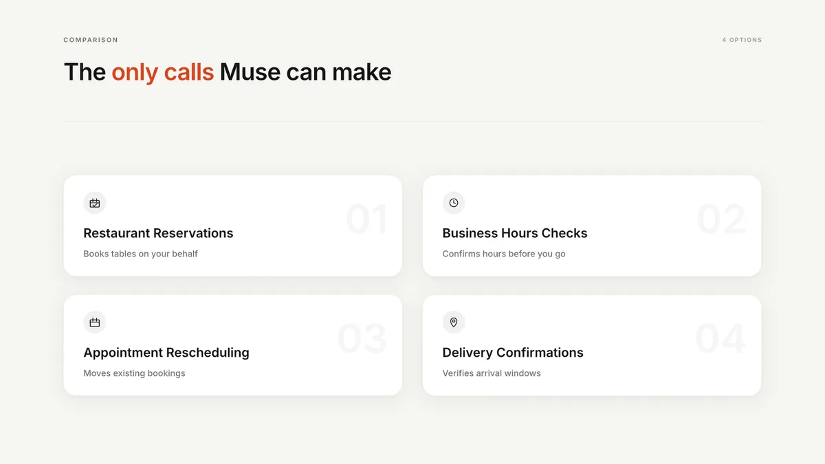 A Muse már telefonálhat, de egyelőre csak szűk körben